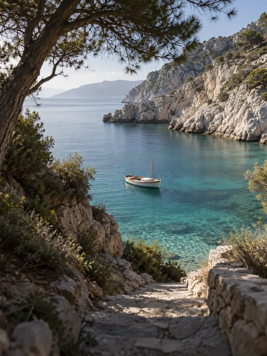 Crète — Deux bases suffisent pour mêler plages, routes de montagne, tavernes et patrimoine méditerranéen.