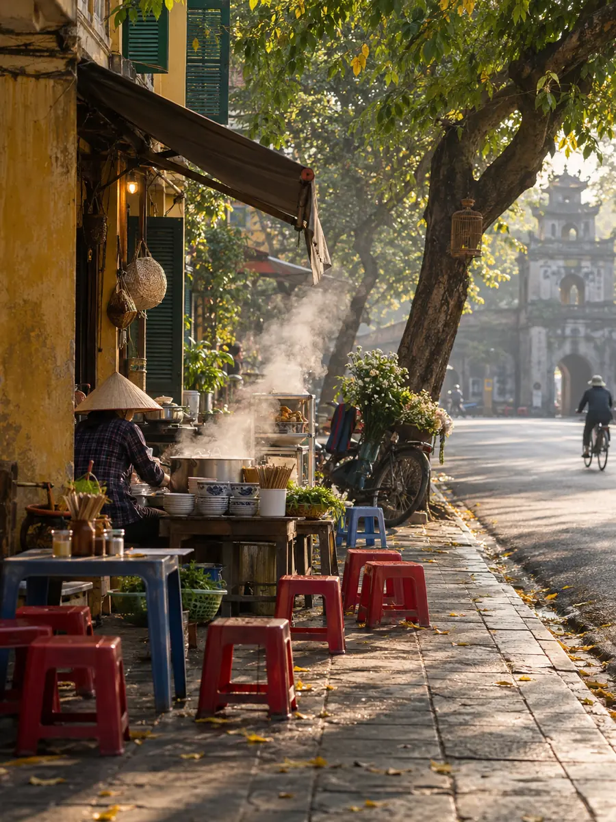 Hanoï — Lacs, marchés et ruelles pour un séjour urbain qui prend le temps d’observer la vie quotidienne.