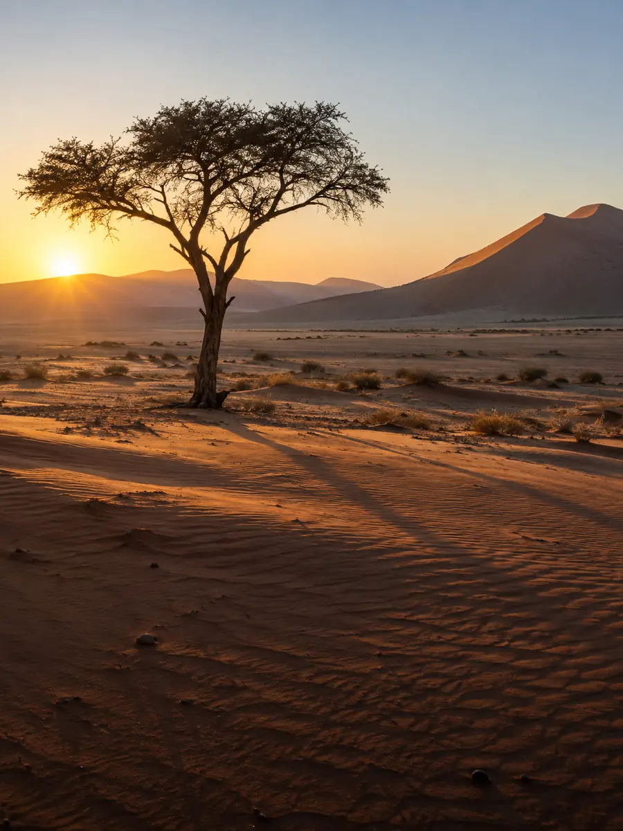 Namibie — Dunes, pistes et ciel immense pour un itinéraire qui demande peu d’étapes et beaucoup de marge.